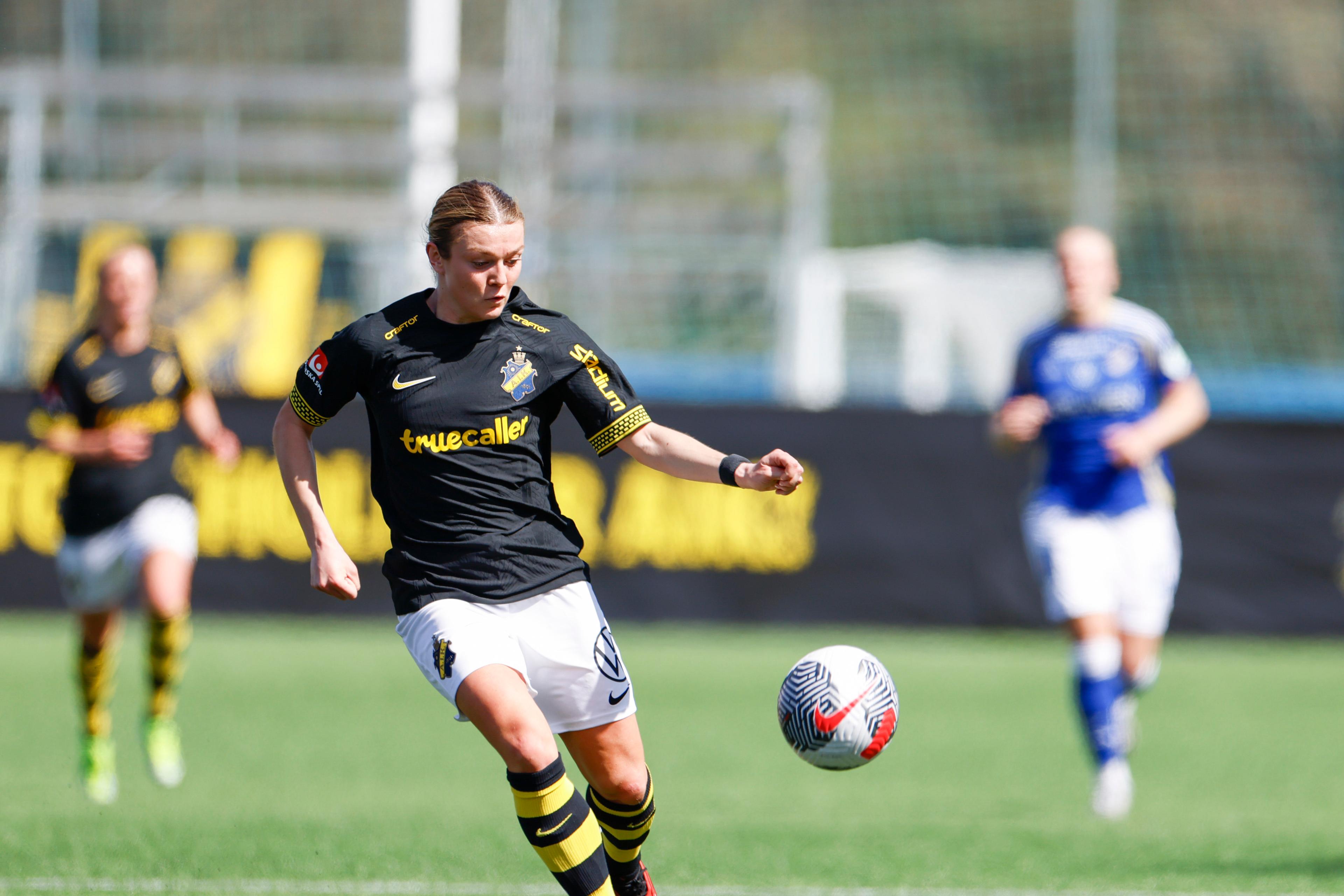 AIK:s Beata Olsson blev matchhjälte. Arkivbild. Foto: Nils Petter Nilsson/TT