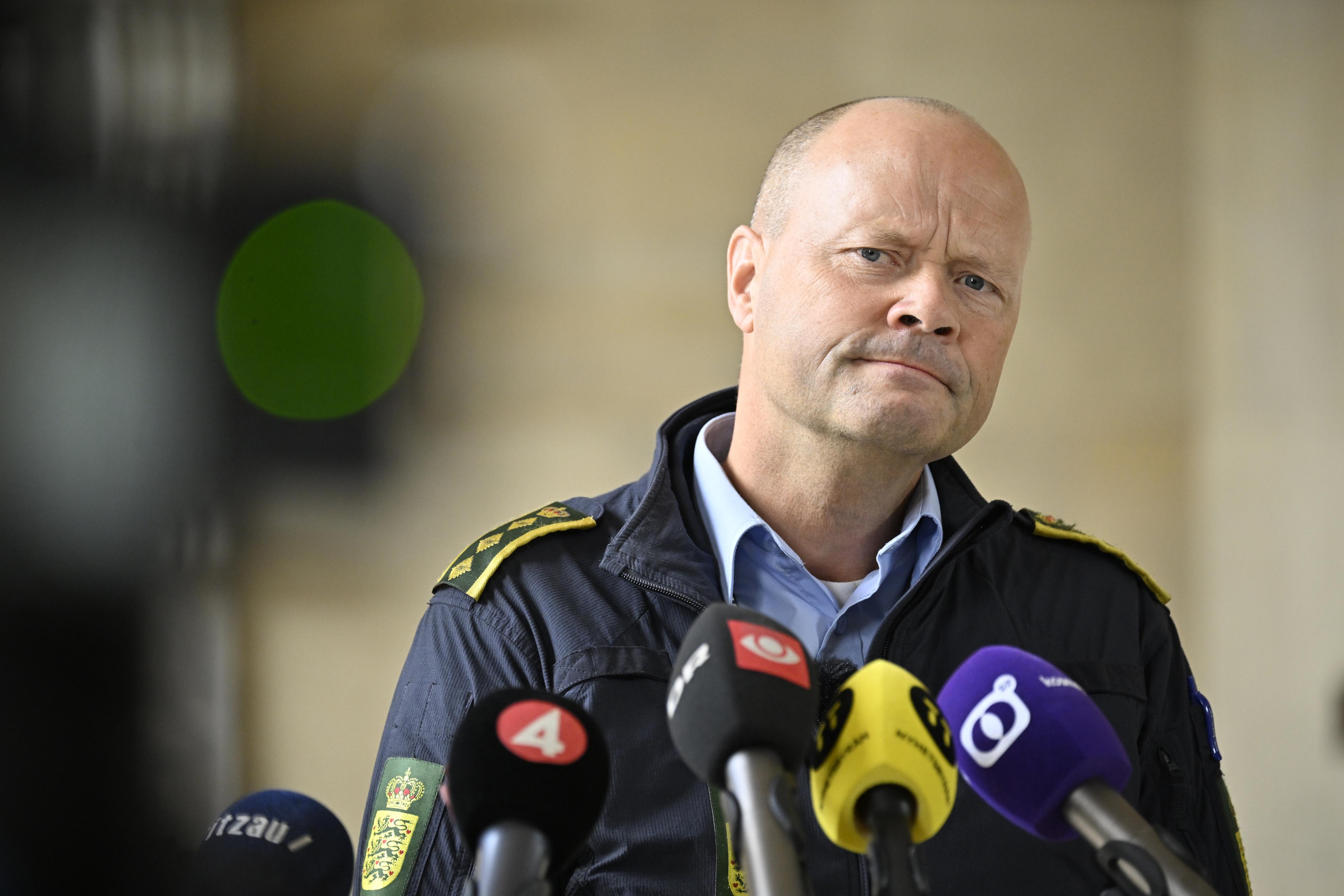 Tre unga svenskar har gripits i Danmark efter två explosioner i närheten av Israels ambassad, uppger Jens Jespersen vid Köpenhamns polis. Foto: Johan Nilsson/TT