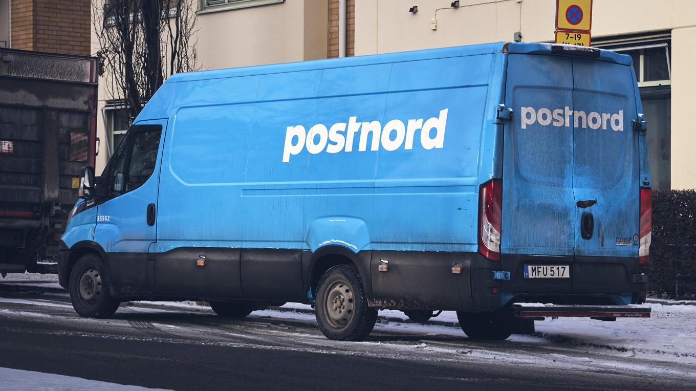 Postnord hade tekniska problem på lördagen. Foto: Johan Landquist Luxemburg