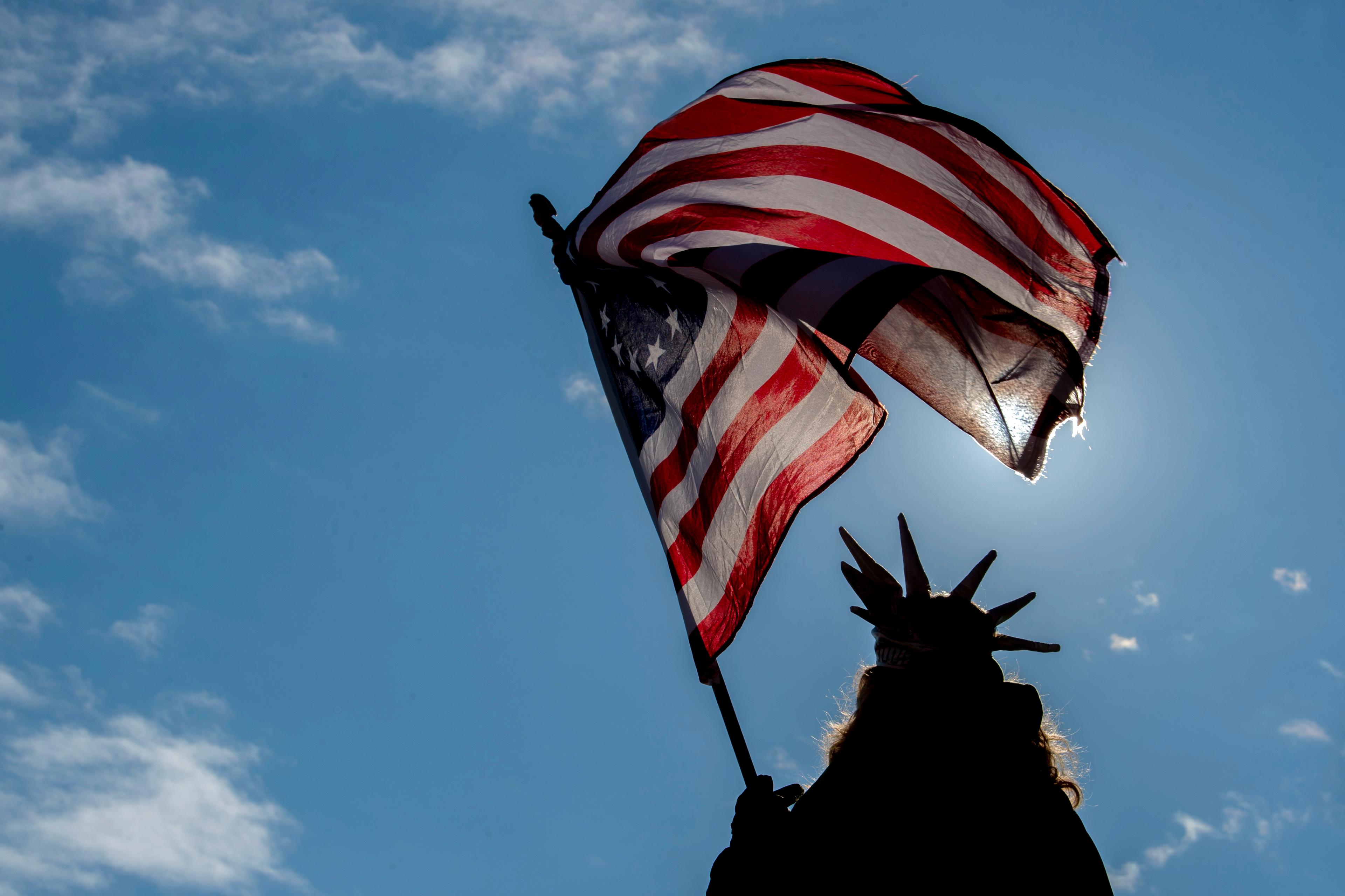 Stekheta amerikanska jobbsiffror. Arkivbild. Foto: Jake May/AP/TT