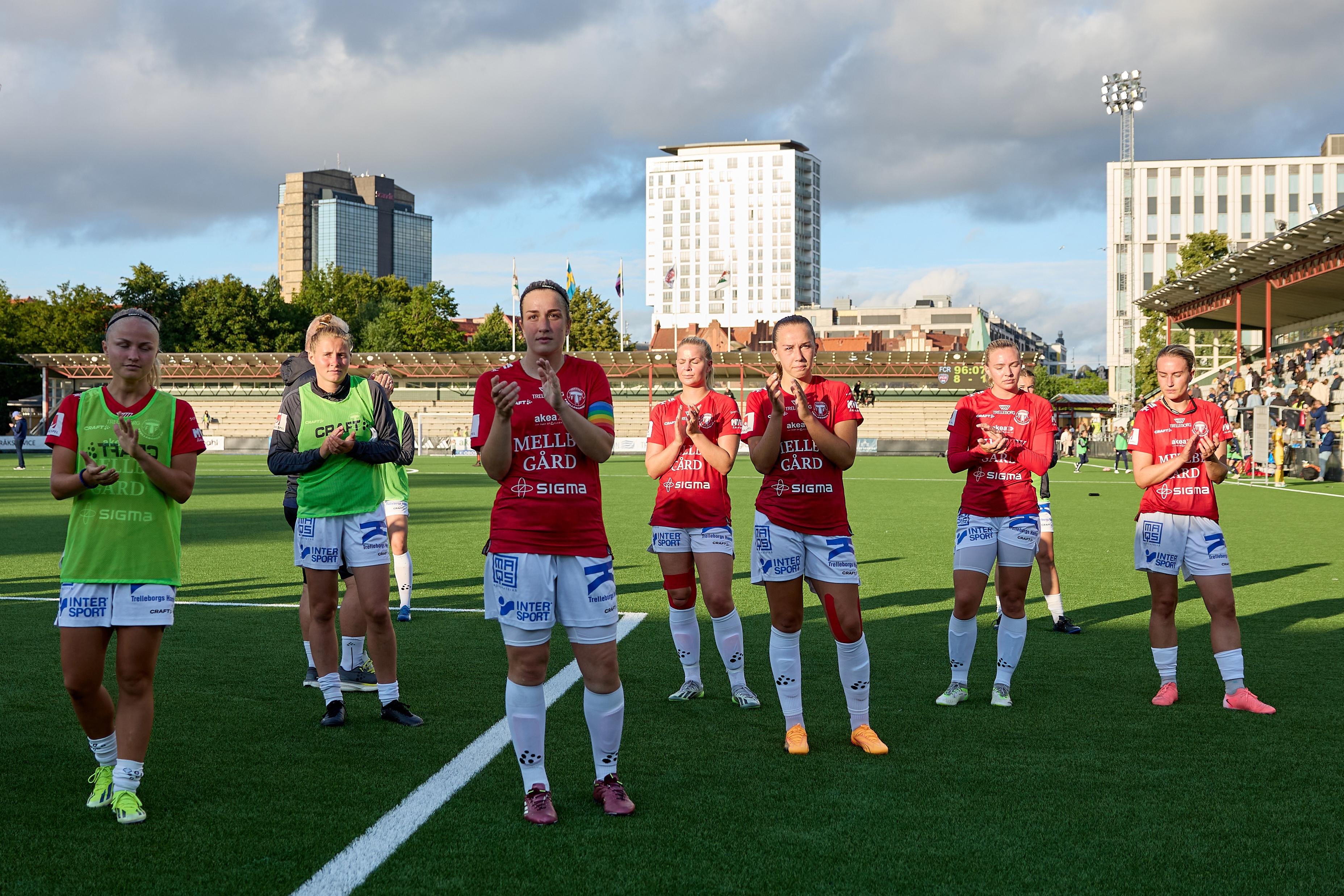 Nykomlingen Trelleborg åker ur damallsvenskan. Arkivbild. Foto: Anders Bjurö/TT