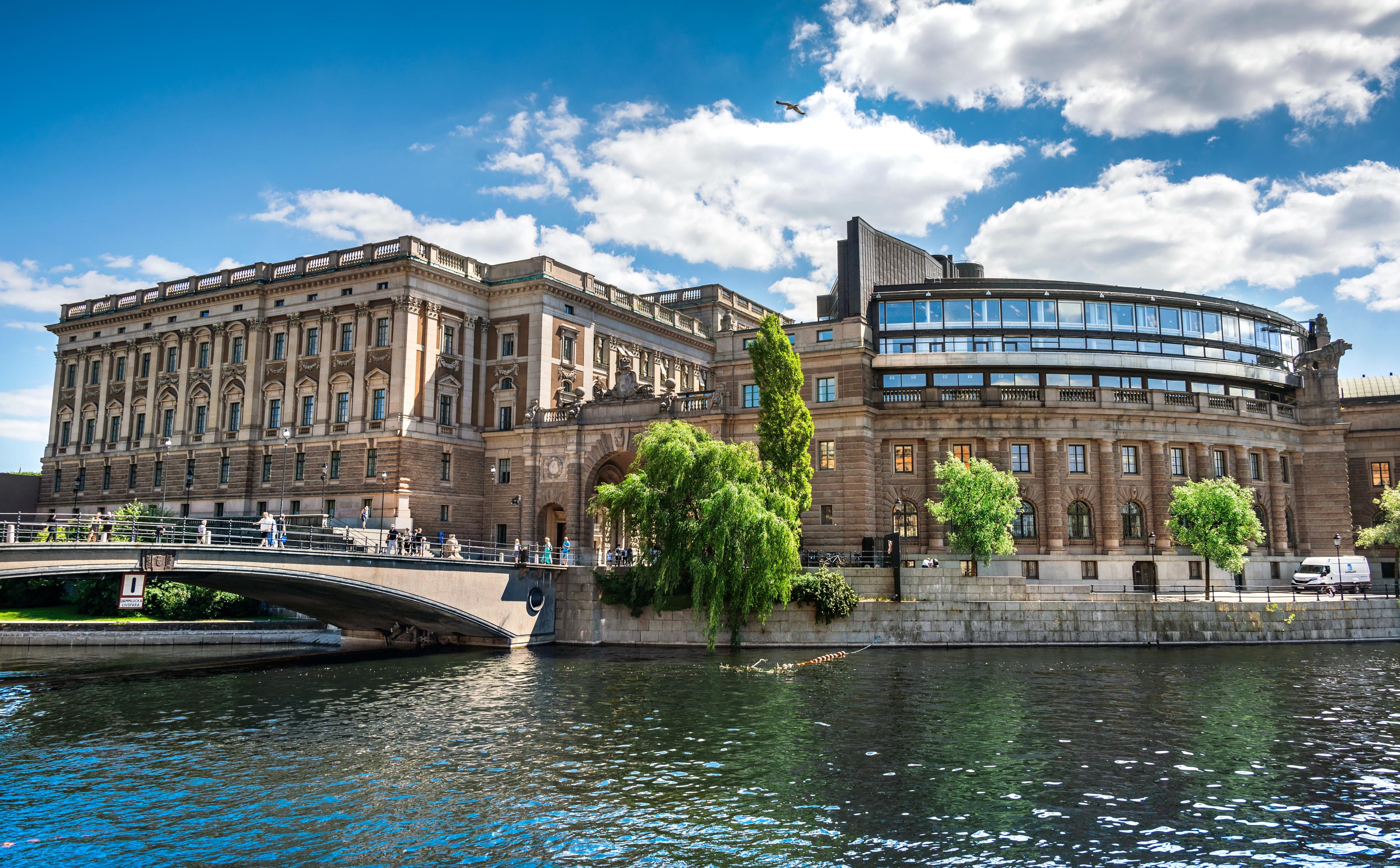 Riksdagshuset i Stockholm. Foto: Claudio Bresciani/TT