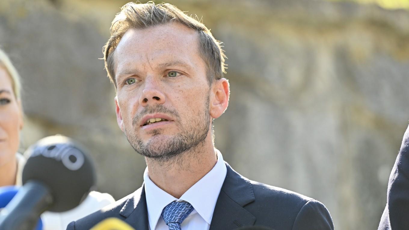 Danmarks justitieminister Peter Hummelgaard (S) säger att terrorhotet mot Danmark är allvarligt. Arkivbild. Foto: Henrik Montgomery/TT