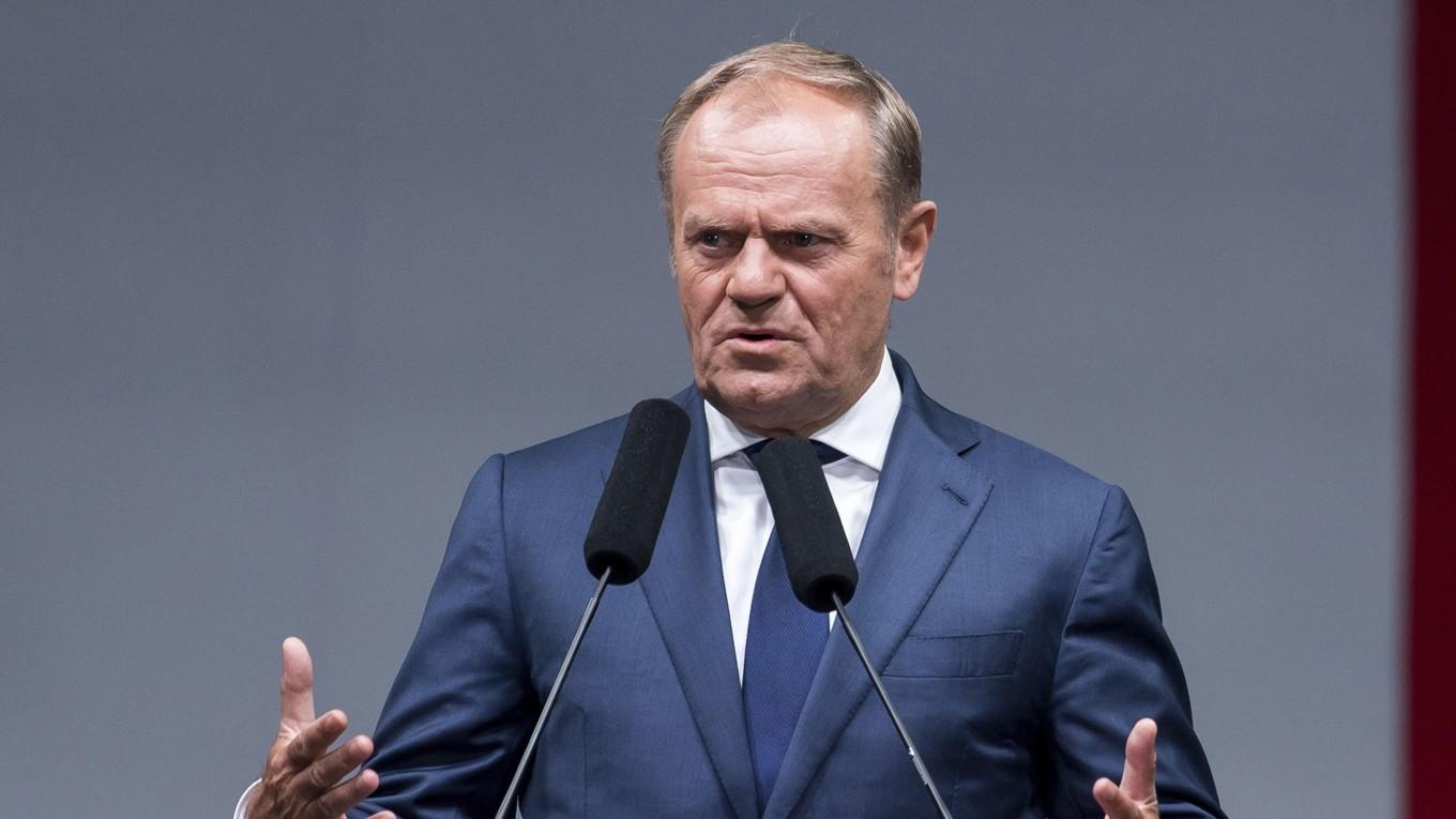 Polens premiärminister Donald Tusk vill tillfälligt upphäva rätten till asyl i landet Arkivbild. Foto: Wojciech Strozyk/AP/TT