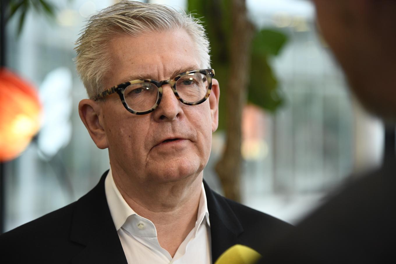 Ericsson, med vd Börje Ekholm, har presenterat delårsrapport. Arkivbild. Foto: Lars Schröder/TT