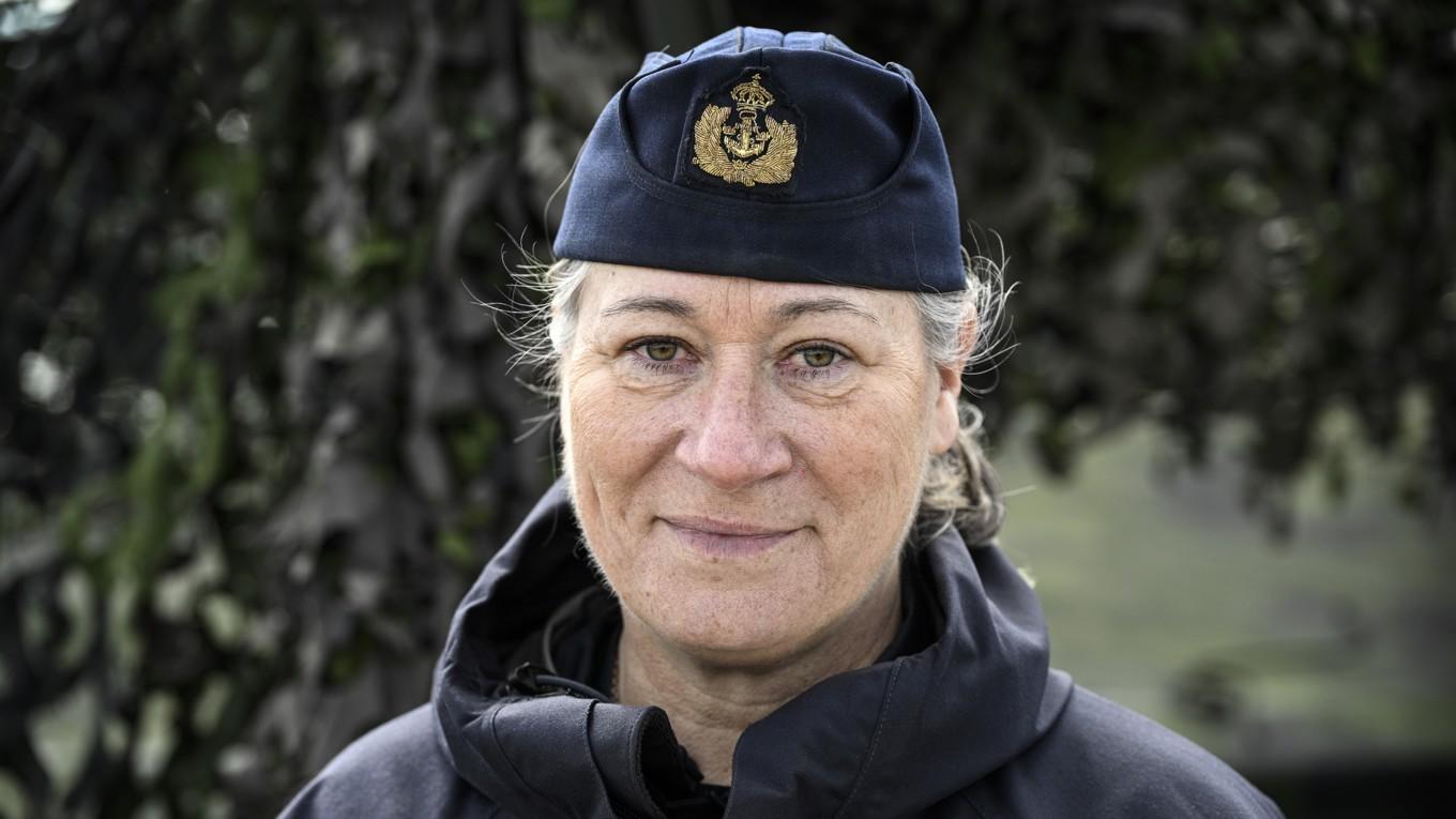 Marinchefen Ewa Skoog Haslum har utsetts till chef för Försvarsmaktens operationsledning. Arkivbild. Foto: Anders Wiklund/TT