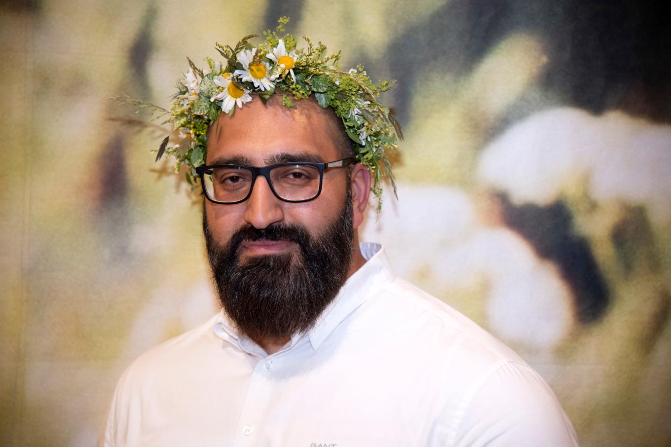 Hamid Zafar var sommarpratare 2019. Han ströks ur "På spåret" sedan det framkommit att han gjort anonyma antisemitiska uttalanden. Arkivbild. Foto: Jessica Gow/TT