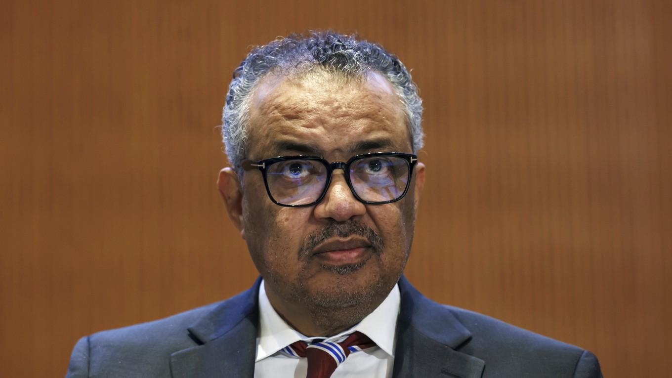 WHO:s generalsekreterare Tedros Adhanom Ghebreyesus. Arkivbild. Foto: Salvatore Di Nolfi/Keystone via AP/TT