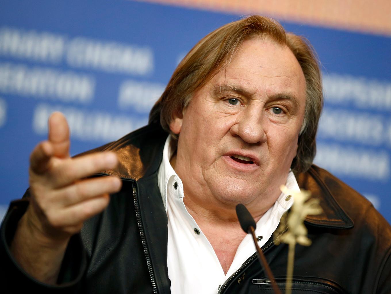 Skådespelaren Gerard Depardieu. Arkivbild. Foto: Axel Schmidt/AP/TT