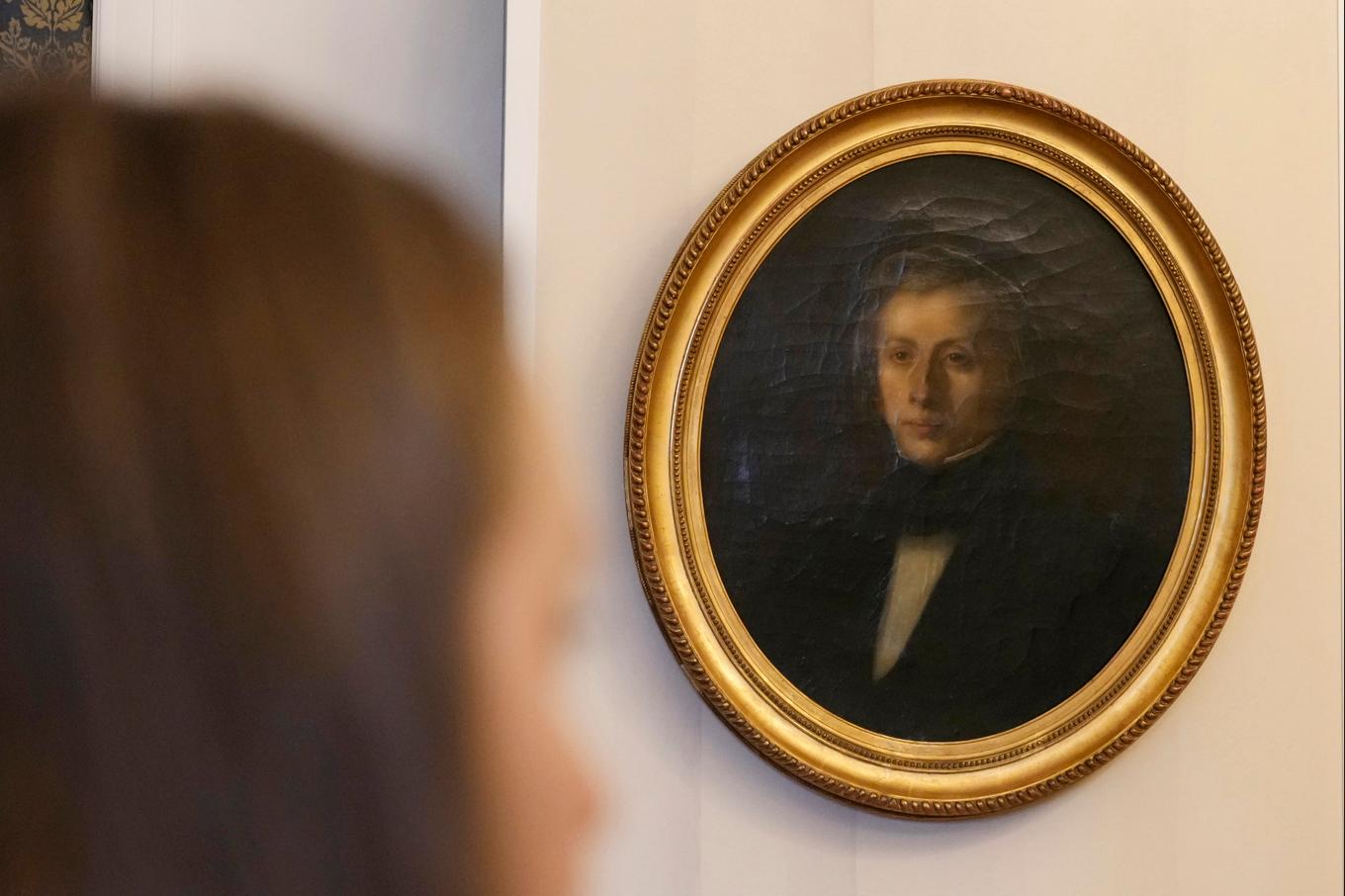 Porträtt av Frederic Chopin på Chopinmuseet i Warszawa. Arkivbild. Foto: Czarek Sokolowski/AP/TT