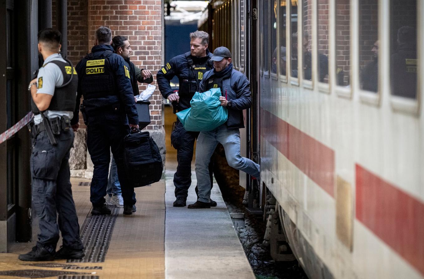 Två svenskar greps på Köpenhamns centralstation och är nu misstänkta för terror. Arkivbild. Foto: Johan Nilsson/TT