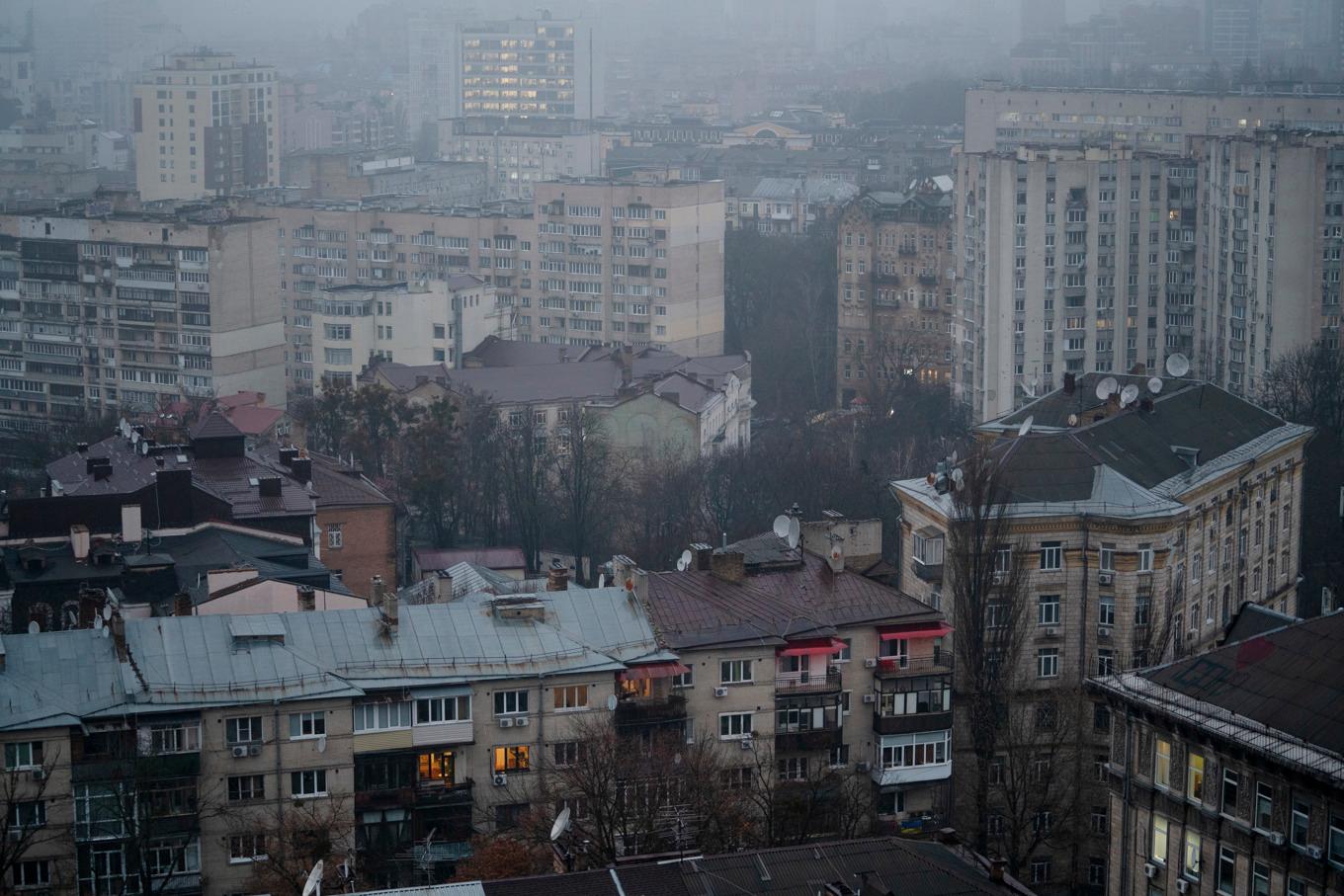 Arkivbild från den ukrainska huvudstaden i. Foto: Ola Torkelsson/TT