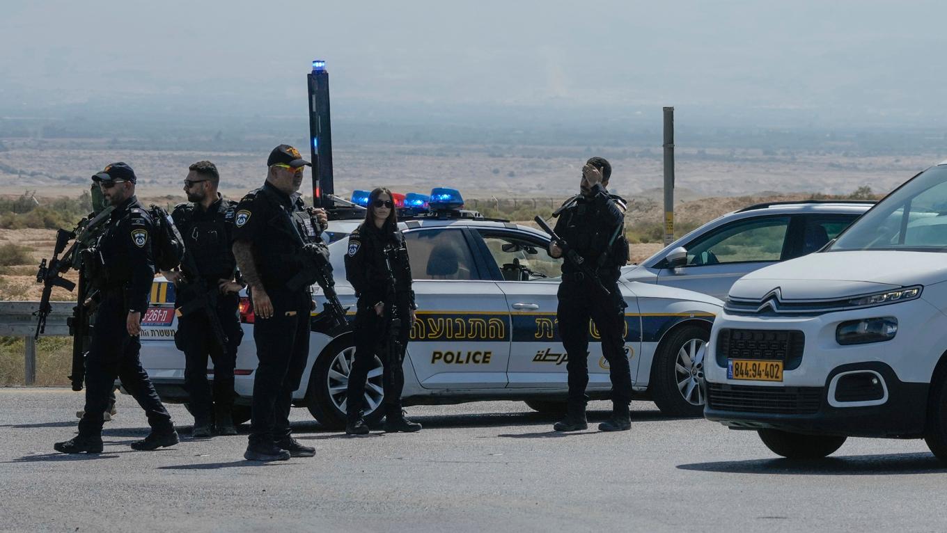 Israelisk polis. Arkivbild från en annan händelse. Foto: Mahmoud Illean/AP/TT