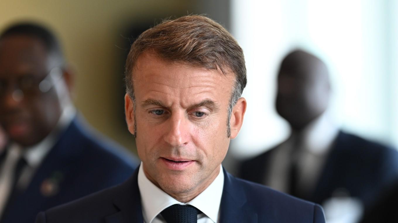 Frankrikes president Emmanuel Macron varnar för att EU kommer att dö ut om man inte vidtar drastiska förändringar på flera områden.
Foto: Leon Neal/Getty Images