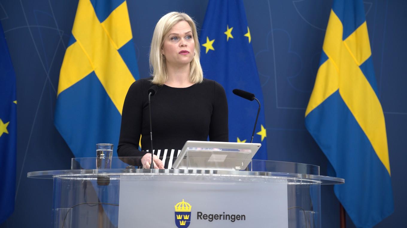 Jämställdhetsminister Paulina Brandberg (L). Foto: Roger Sahlström