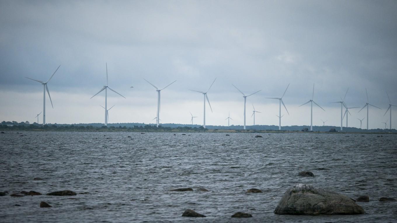 Ett företag har planer på en vindkraftspark utanför Gotland. Försvarsmakten säger nej till projektet. Foto: Bilbo Lantto