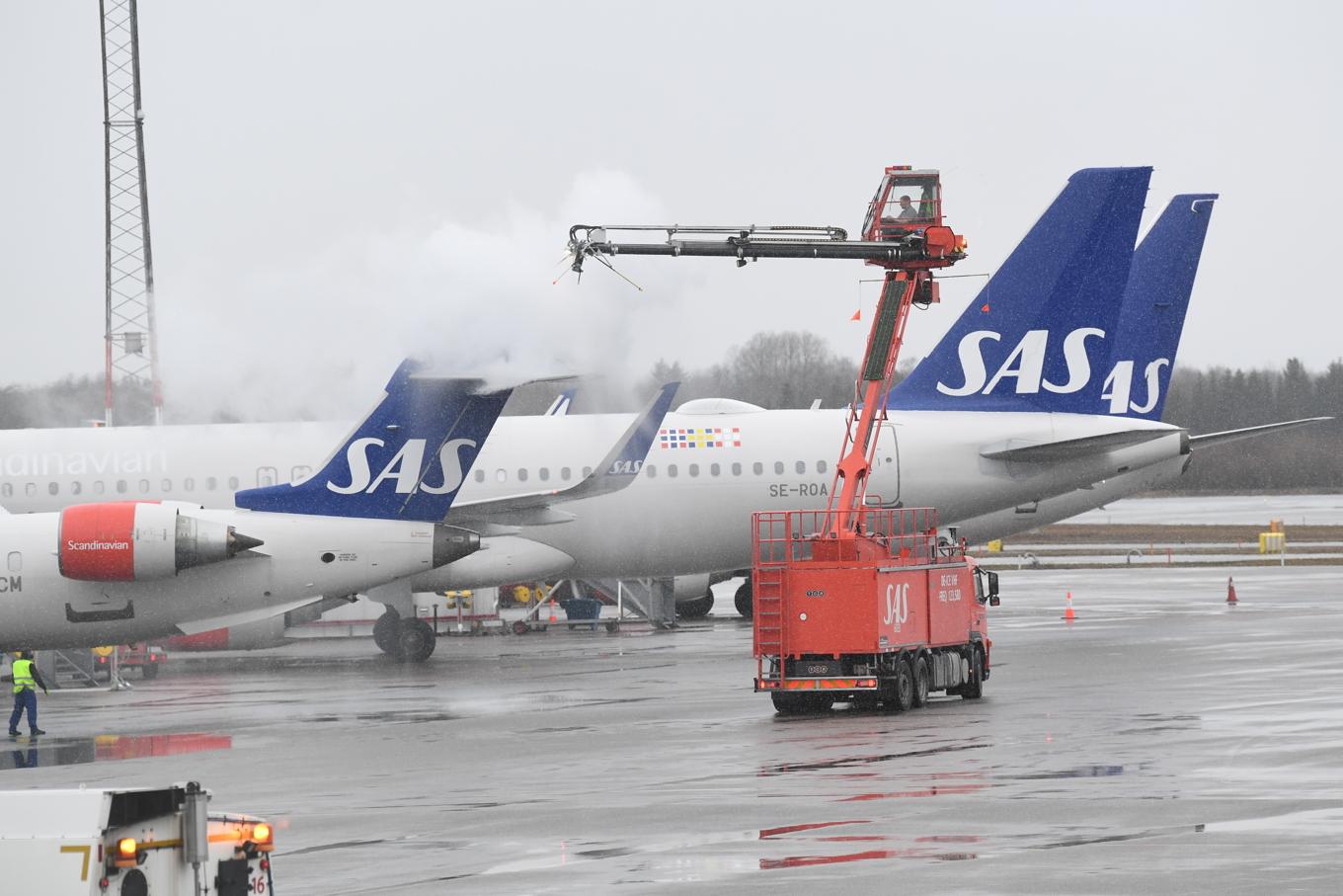 SAS-plan vid Arlanda. Arkivbild. Foto: Fredrik Sandberg/TT