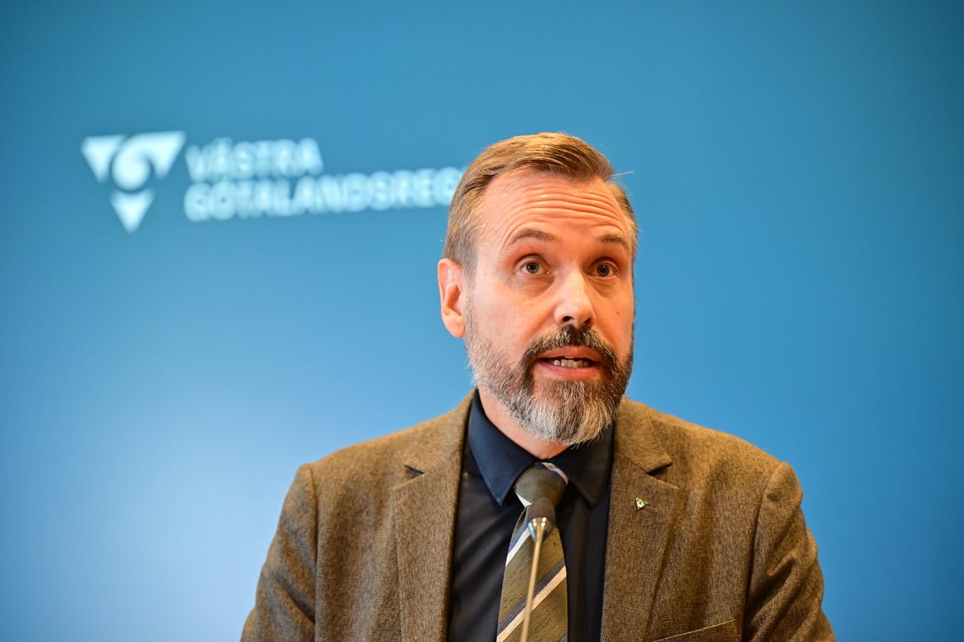 Håkan Sandahl, regiondirektör i Västra Götaland. Foto: Björn Larsson Rosvall/TT