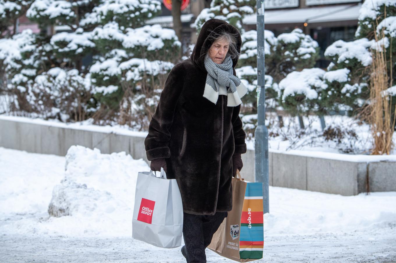 Det ser ut att bli en kall och blåsig vecka i stora delar av landet. Arkivbild. Foto: Samuel Steén/TT