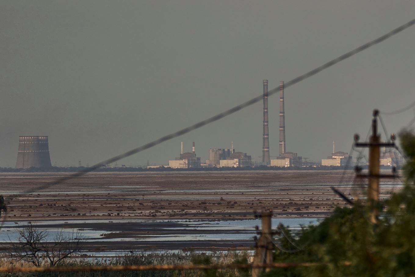 Zaporizjzjas kärnkraftverk. Arkivbild. Foto: Libkos/AP/TT