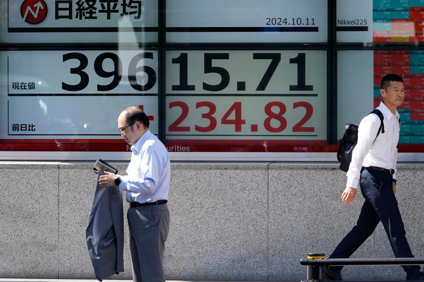 Solen lyser på Tokybösen. Arkivbild. Foto: Shuji Kajiyama/AP/TT