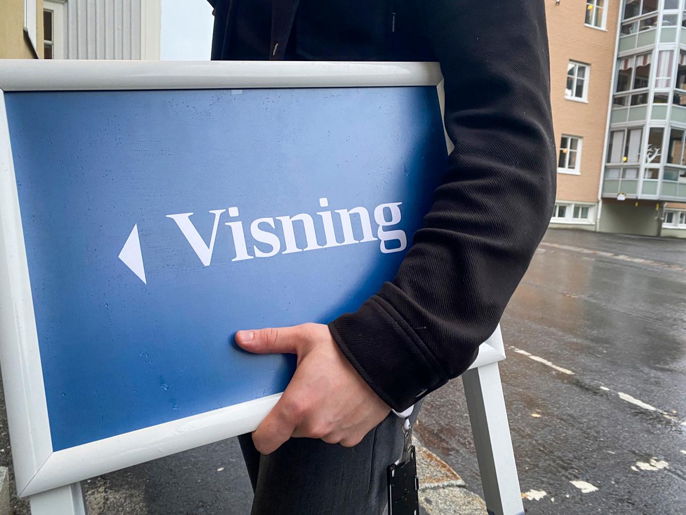 Bostadspriserna sjönk med 1,1 procent i november, visar nya siffror från SBAB och Booli. Arkivbild. Foto: Gustav Sjöholm/TT