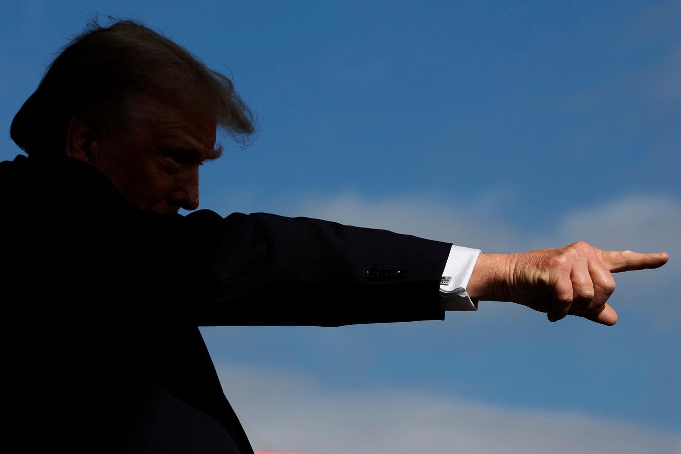 Republikanernas presidentkandidat Donald Trump i North Carolina den 2 november.
Foto: Chip Somodevilla/Getty Images