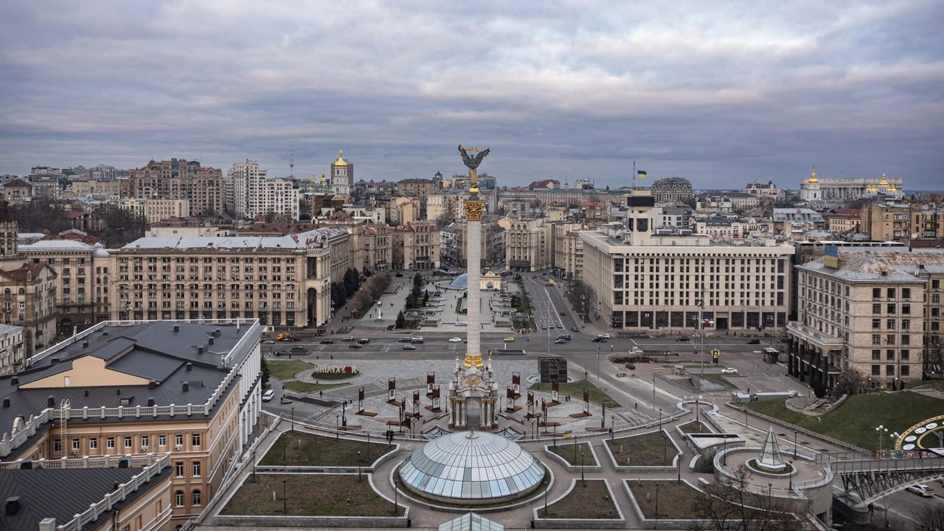 Den ukrainska huvudstaden Kiev. Bilden är tagen den 4 januari 2023. Foto: Sameer al-Doumy/AFP via Getty Images