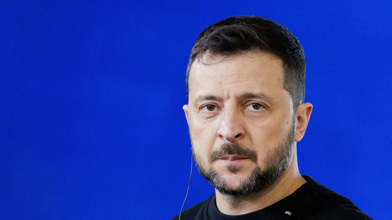 Ukrainas president Volodymyr Zelenskyj. Foto: Carsten Koall/Getty Images