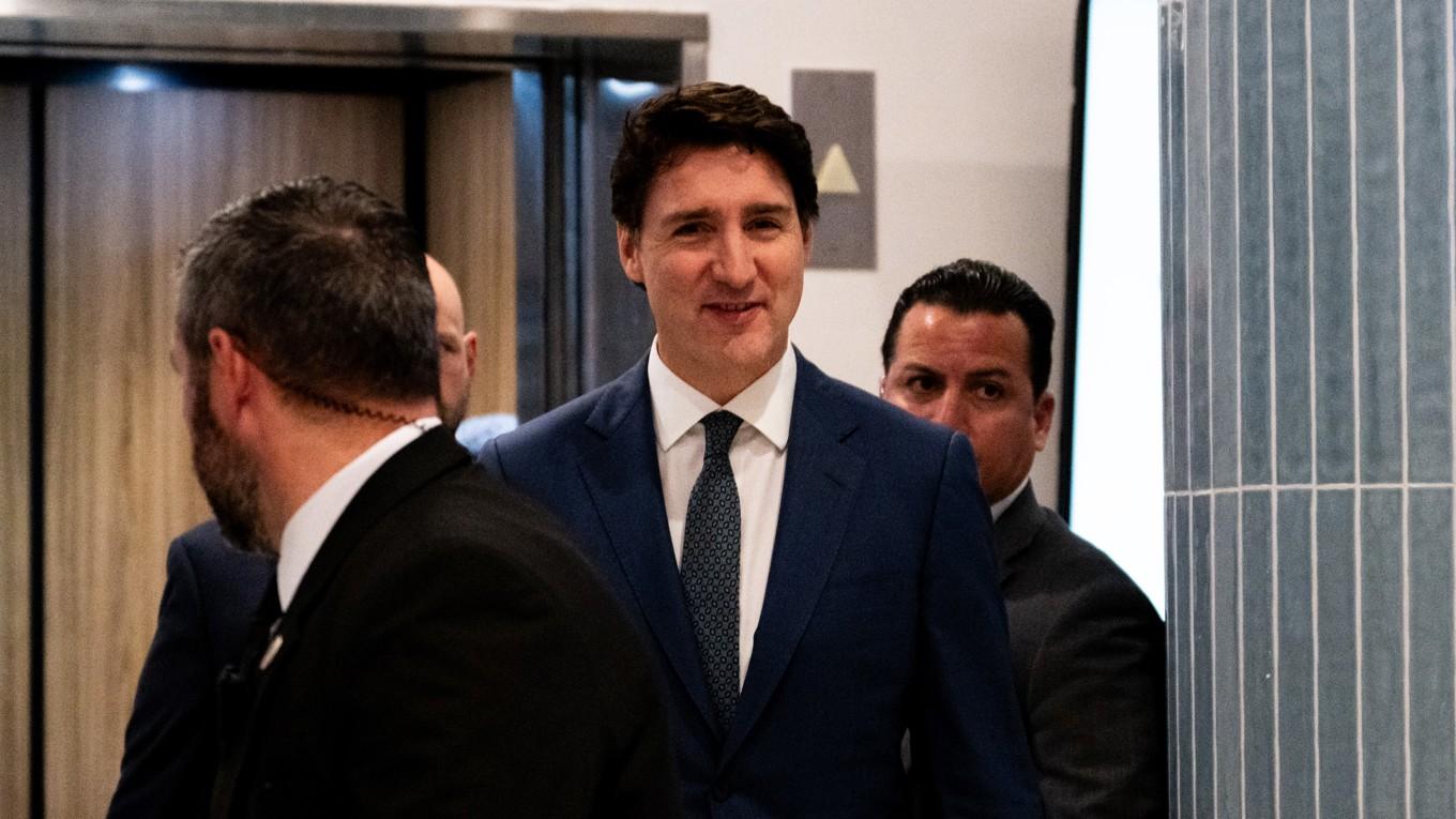 Kanadas premiärminister Justin Trudeau i West Palm Beach i Florida i USA den 29 november. Foto: Brandon Bell/Getty Images