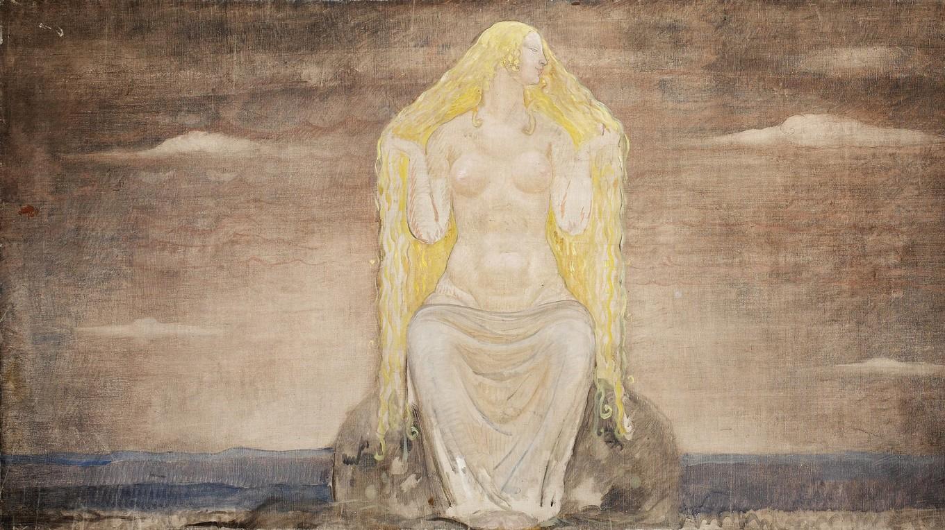 Freja, som konstnären John Bauer (1882–1918) tänkte sig att hon kunde ha sett ut. Foto: Public Domain