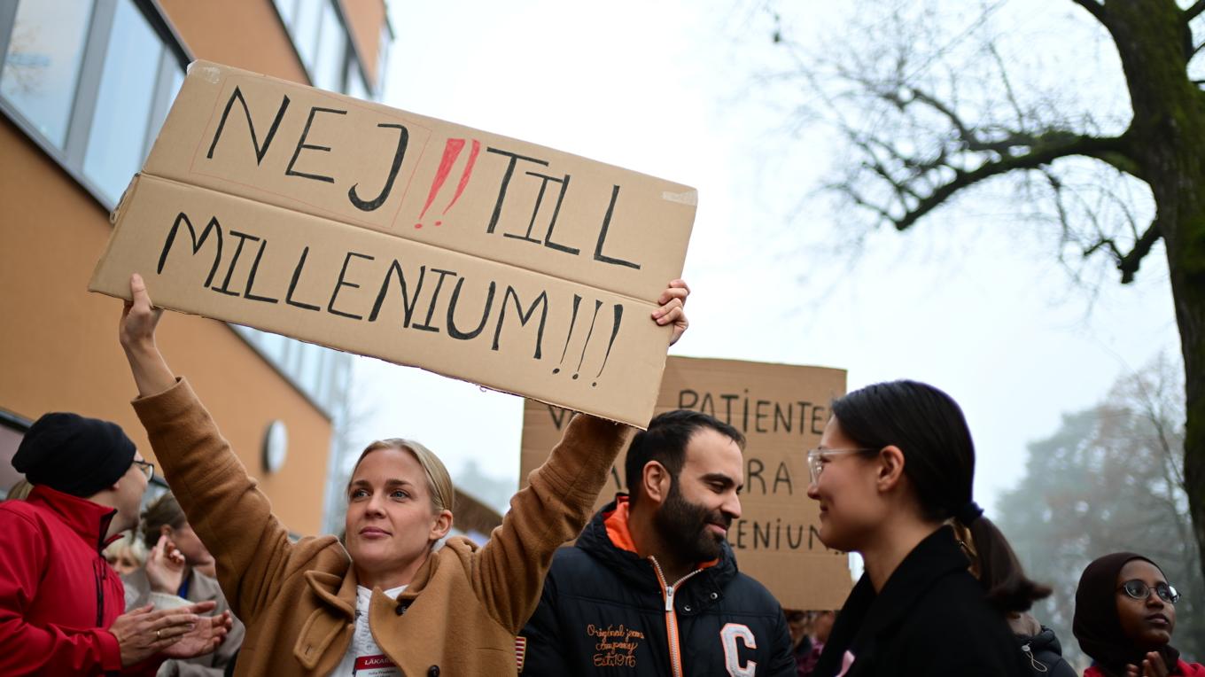 Kritiken har varit massiv mot införandet av det nya vårdsystemet Millennium i Sjuhärad. Arkivbild. Foto: Björn Larsson Rosvall/TT