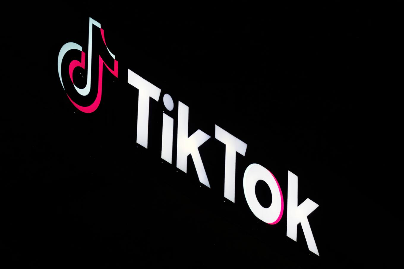 Tiktok riskerar förbud i USA. Arkivbild. Foto: Richard Vogel/AP/TT