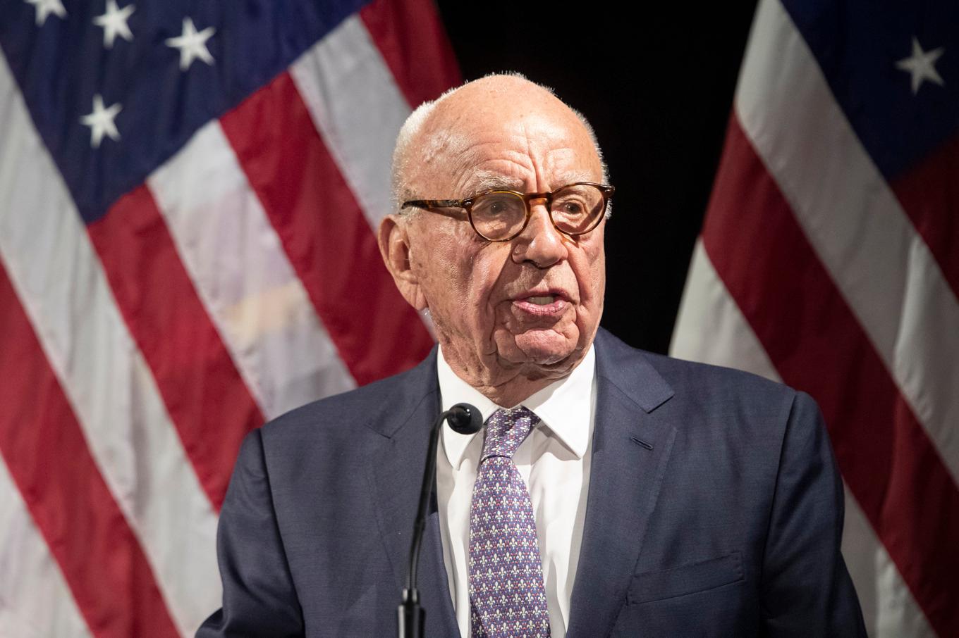 Mediemogulen Rupert Murdoch. Arkivbild. Foto: Mary Altaffer/AP/TT