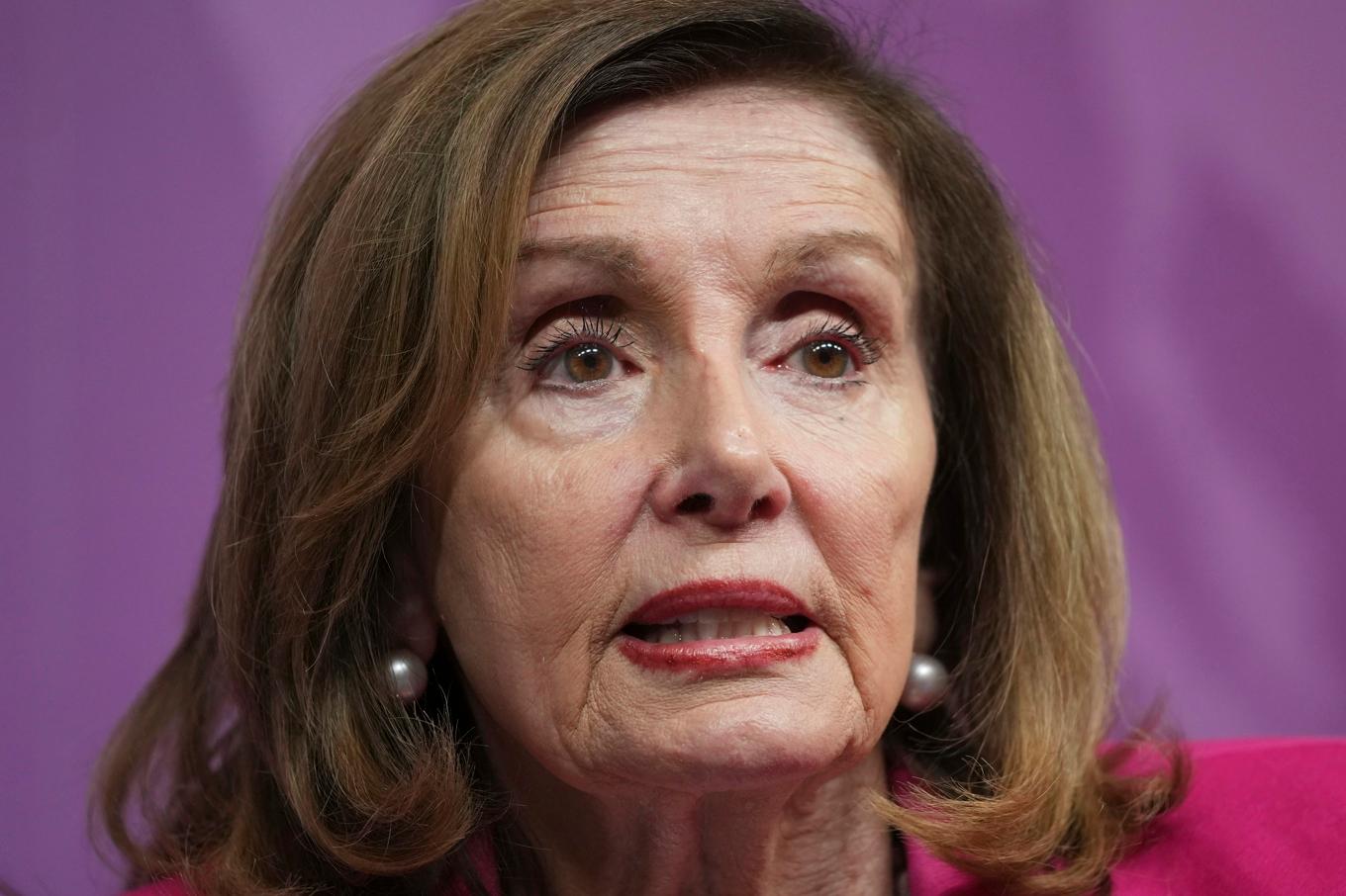 Nancy Pelosi, före detta talman för USA:s representanthus. Arkivbild. Foto: Kin Cheung/AP/TT