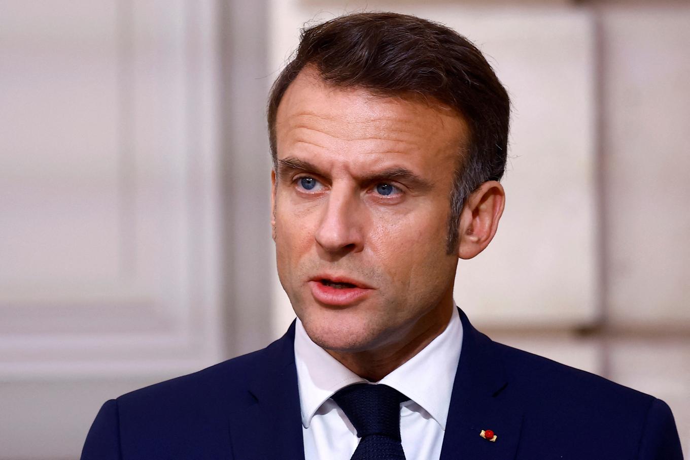 "Det är bråttom" skriver Frankrikes president Emmanuel Macron om situationen i Mayotte. Arkivbild. Foto: Sarah Meyssonnier/AP/TT