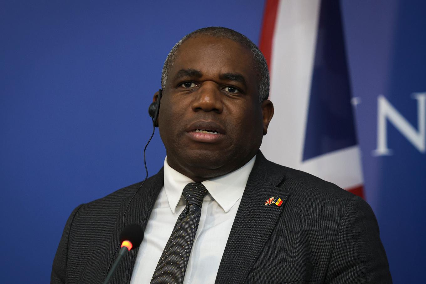 Storbritanniens utrikesminister David Lammy säger att landet har haft kontakt med terrorklassade HTS som styr Syrien. Arkivbild. Foto: Aurel Obreja/AP/TT