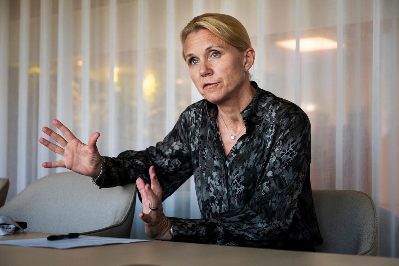 Lena Fahlén, vice vd och kapitalförvaltningschef för statliga AP7-fonden. Arkivbild. Foto: Ida Persson/SVD/TT