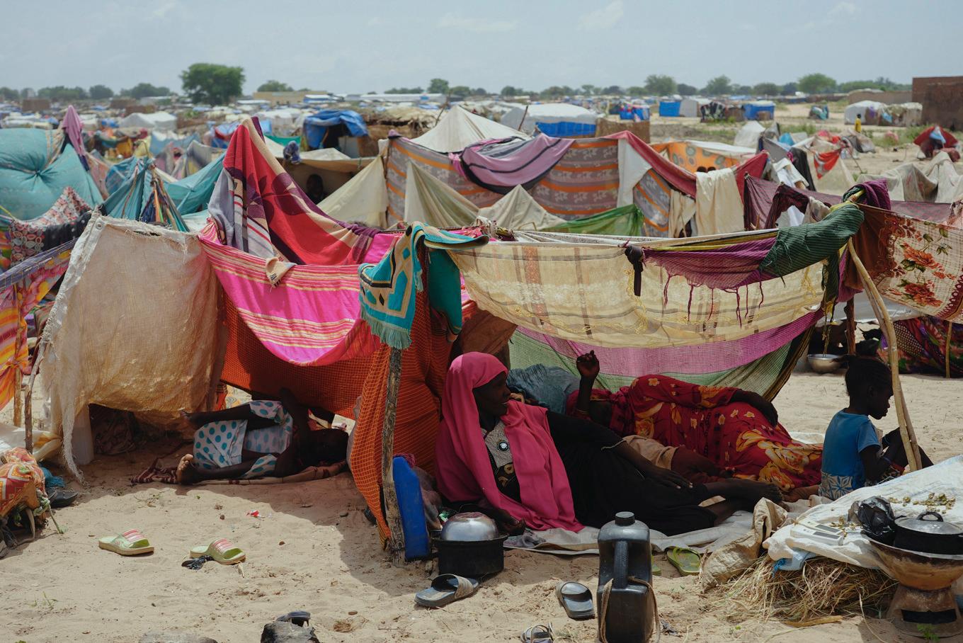 Många som flytt kriget i Sudan har kommit till Tchad. Arkivbild. Foto: Sam Mednick/AP/TT