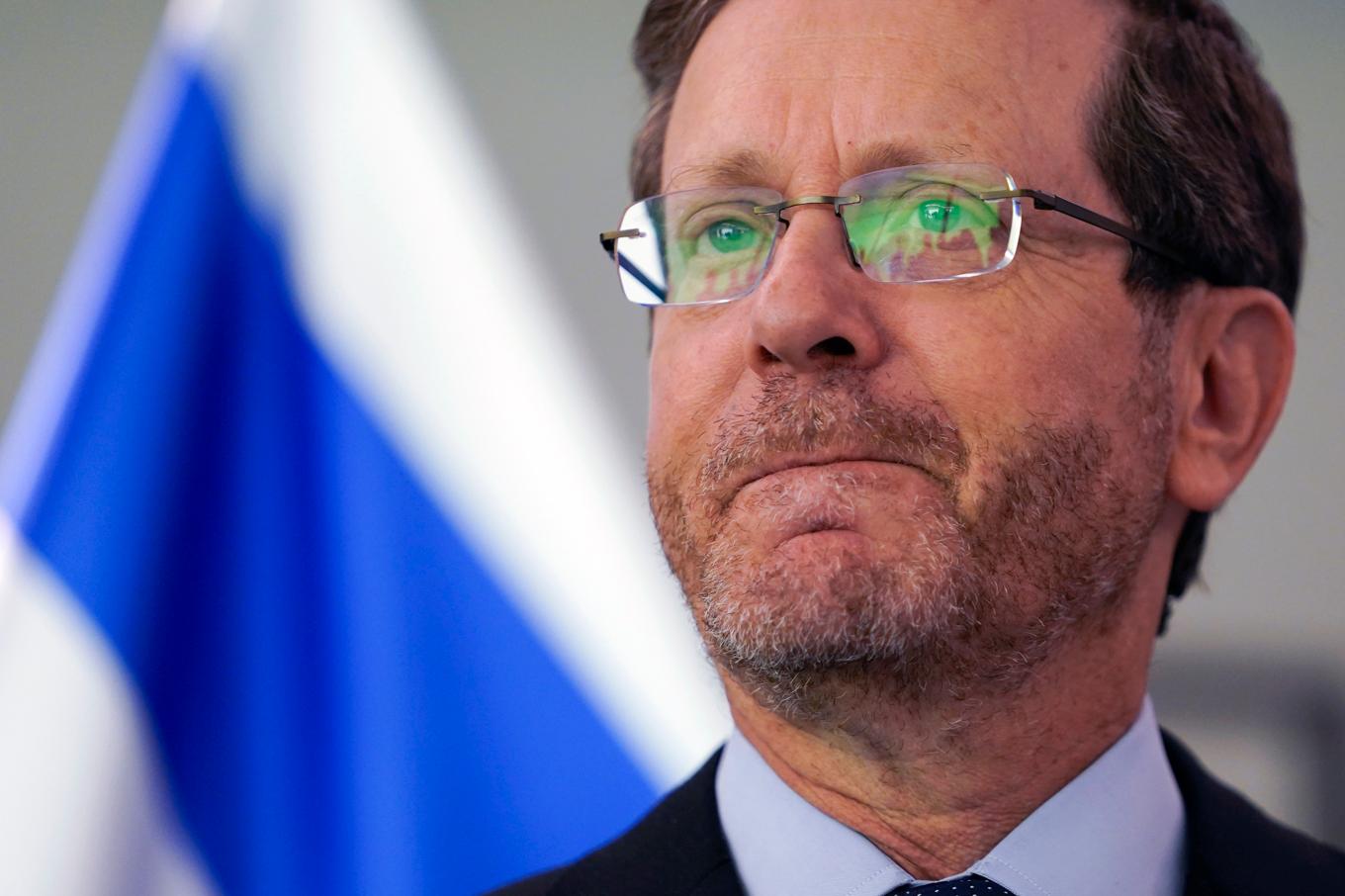 Israels president Isaac Herzog. Arkivbild. Foto: Nathan Howard/AP/TT