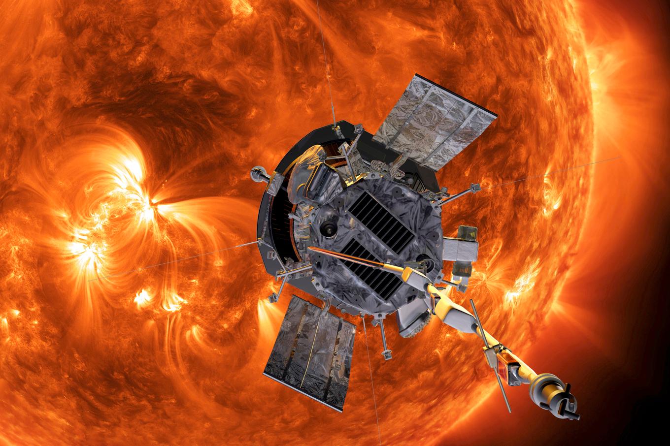 Nasasonden Parker Solar Probe har närmat sig solen. Arkivbild. Foto: Steve Gribben/AP/TT