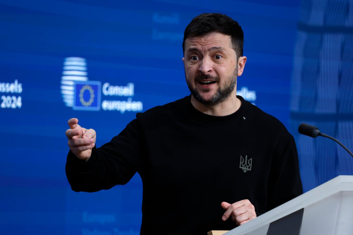 Ukrainas president Volodymyr Zelenskyj. Arkivbild. Foto: Omar Havana/AP/TT