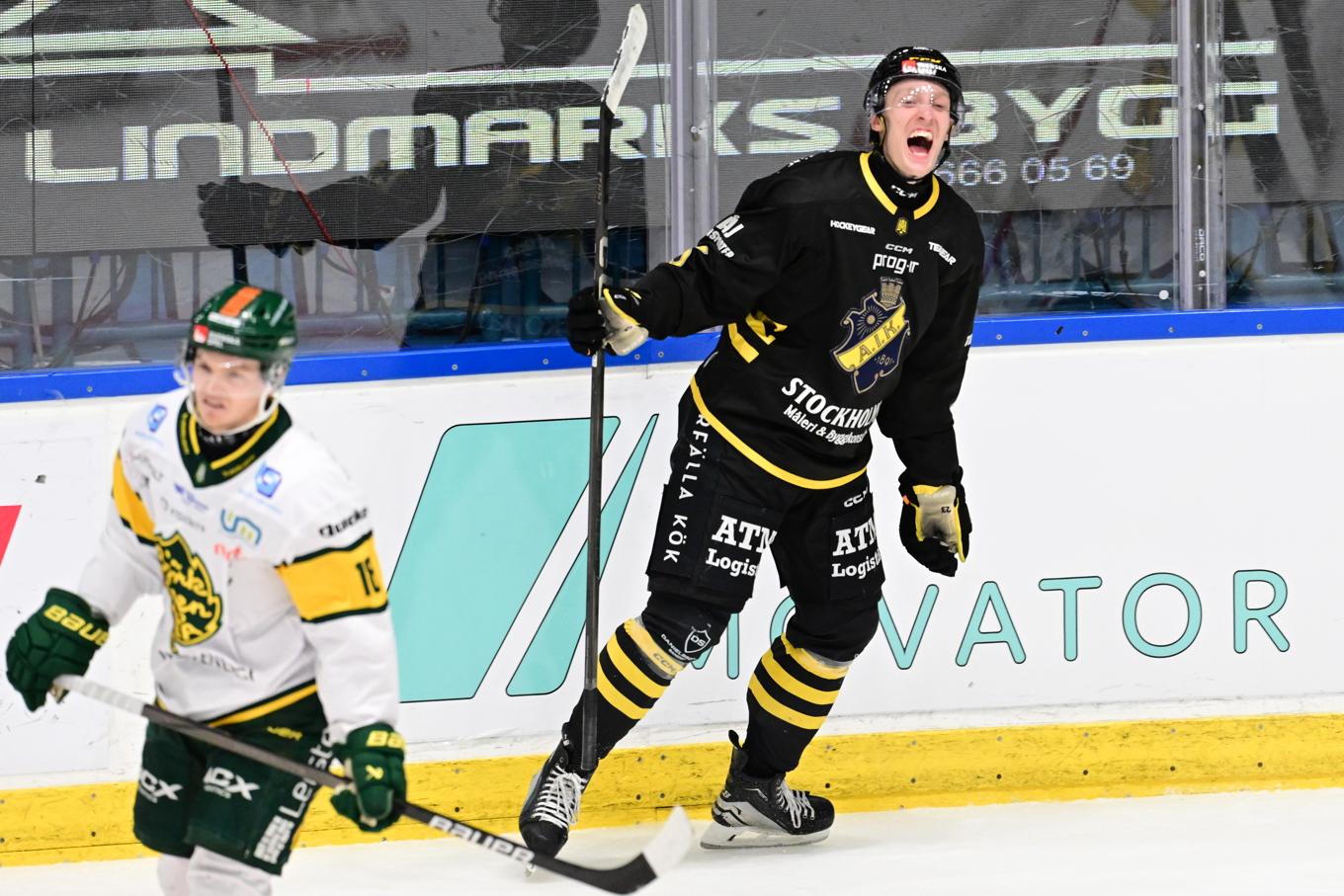 Oliver Tärnström sänkte Björklöven. Foto: Jonas Ekströmer/TT