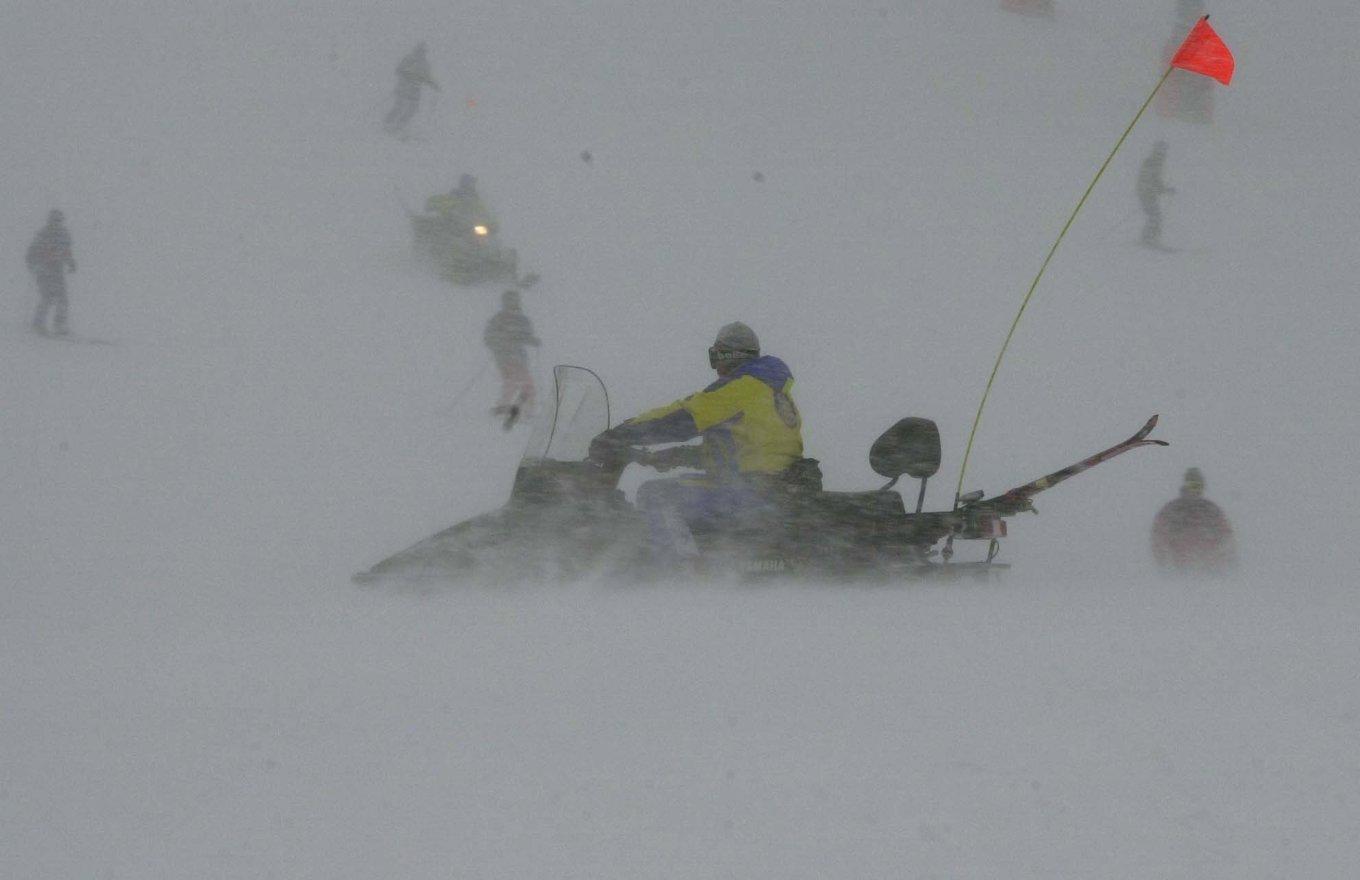 Dagarna före nyår blir det mycket blåsigt, lokalt storm, till fjälls. Arkivbild. Foto: Ulf Palm/TT