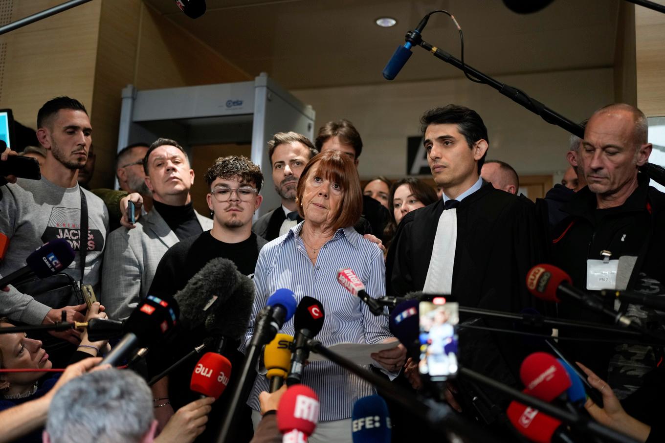 Dominique Pelicot överklagar inte det maxstraff som han har dömts till efter en serie övergrepp på sin exfru Gisèle Pelicot. Bild från rättegången den 19 december. Foto: Lewis Joly/AP/TT