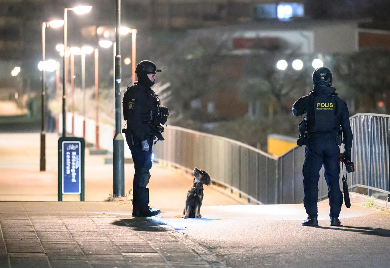 Den avskedade chefen har arbetat mot kriminalitet bland ungdomar i Malmö. Arkivbild från en misstänkt explosion i december. Foto: Johan Nilsson / TT