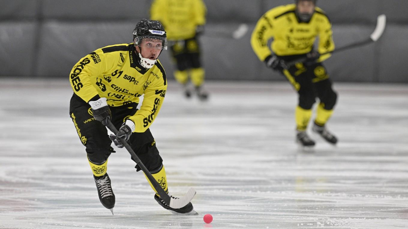 Vetlanda BK har hemmaplan mot lokalkonkurrenten Åby/Tjureda IF på annandagen. Vetlanda har revansch att fordra så det lär bli ett hett derby. Foto: Anders Wiklund/TT