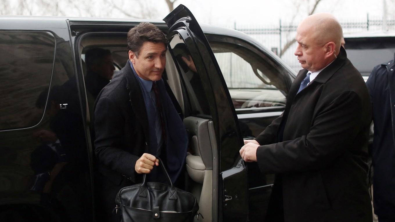 Kanadas premiärminister Justin Trudeau vid parlamentet i huvudstaden Ottawa, den 16 december. Trudeau är i blåsväder efter finansministerns avhopp. Foto: Dave Chan/AFP via Getty Images