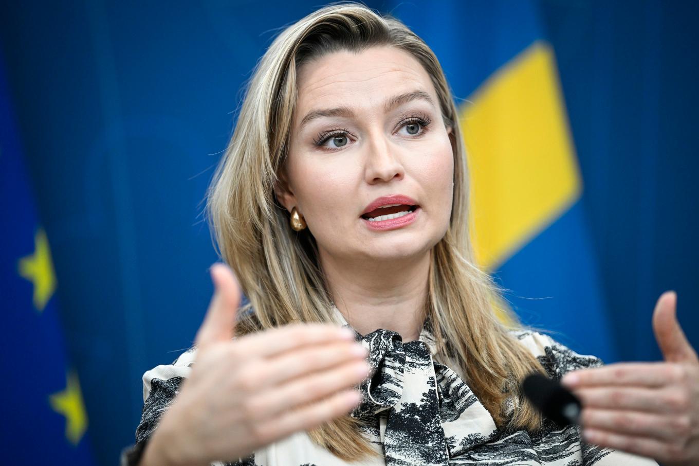 Ebba Busch KU-anmäls av Socialdemokraterna. Arkivbild. Foto: Fredrik Sandberg/TT