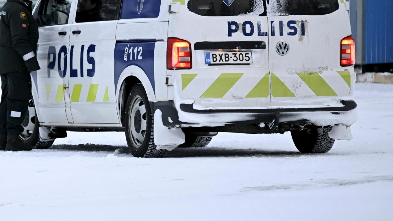 Polisen uppger att det ska ha varit halt på platsen. Arkivbild. Foto: Emmi Korhonen/AP/TT